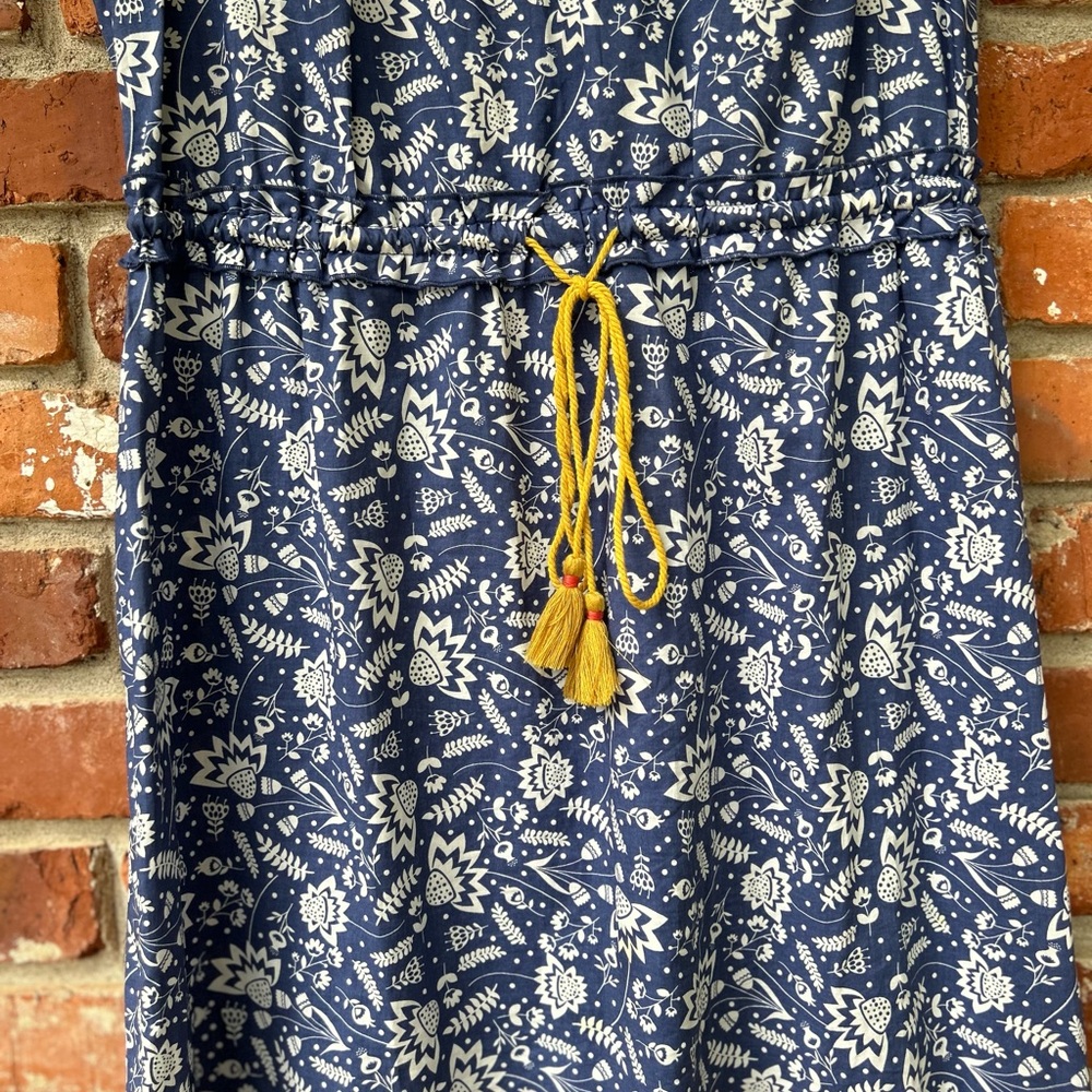 Matilda Jane Blue Ridge Ruffle Midi Dress M - Picture 10 of 10